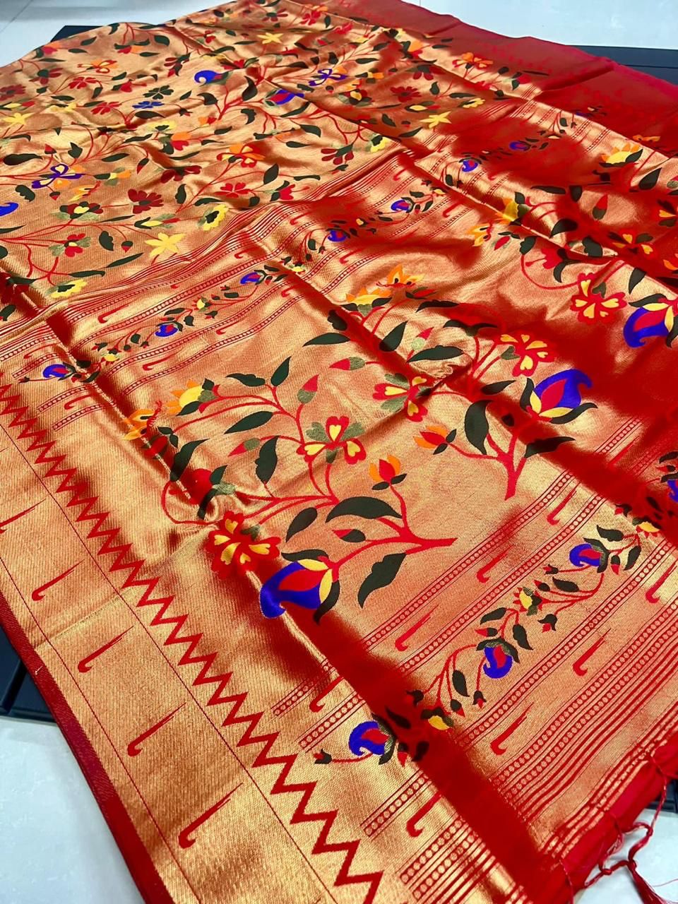 Kanjivaram Paithani Silk