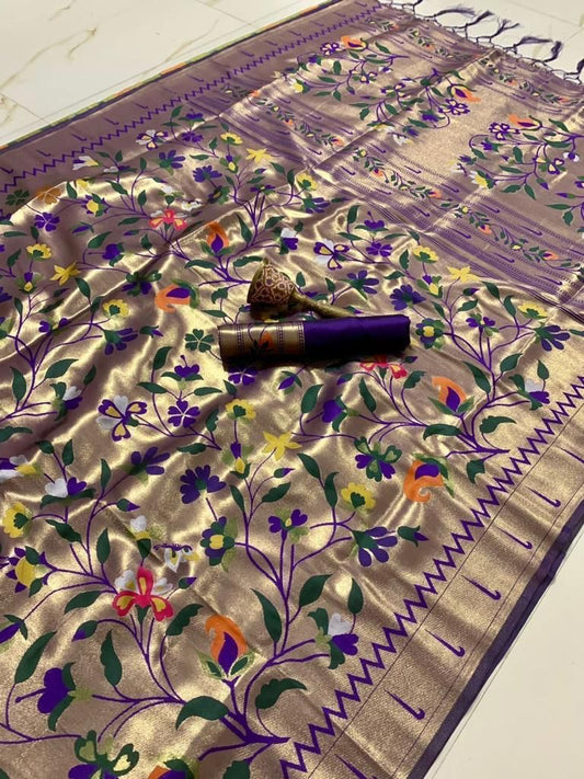 Kanjivaram Paithani Silk