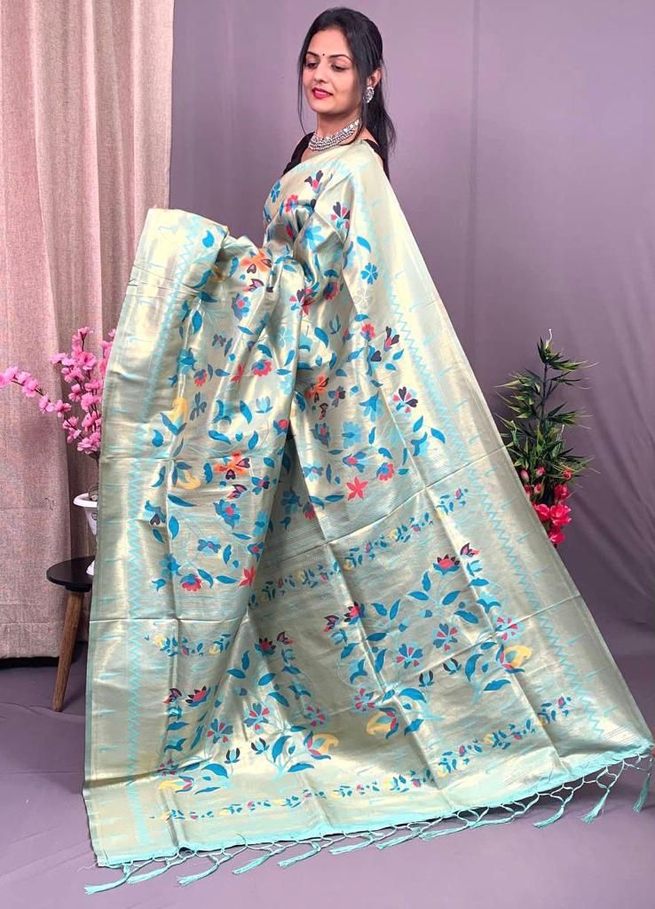 Kanjivaram Paithani Silk