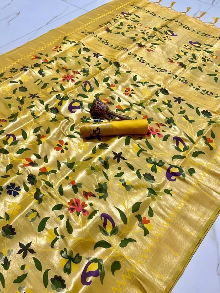 Kanjivaram Paithani Silk