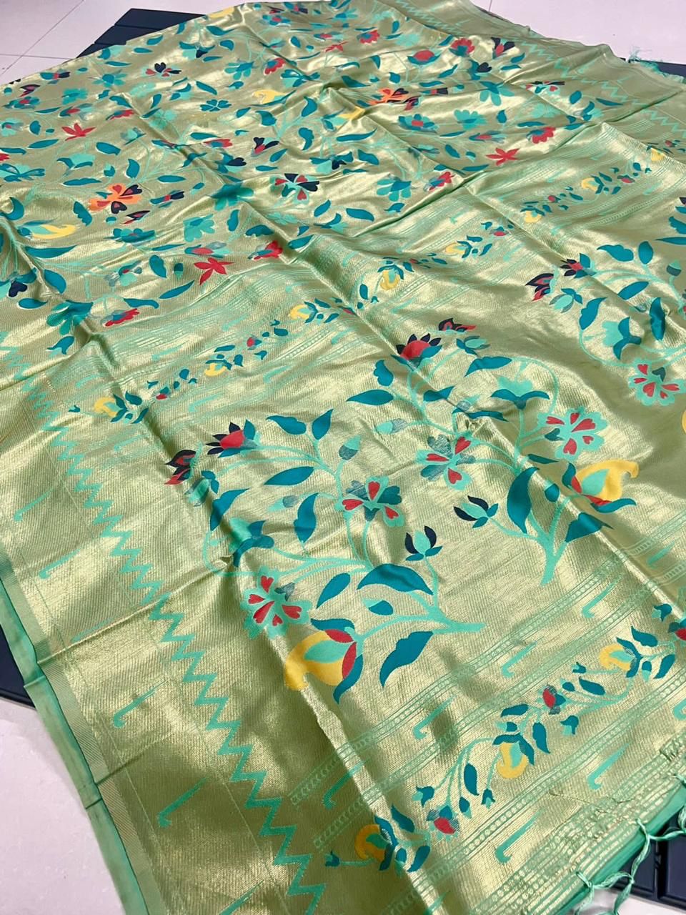 Kanjivaram Paithani Silk