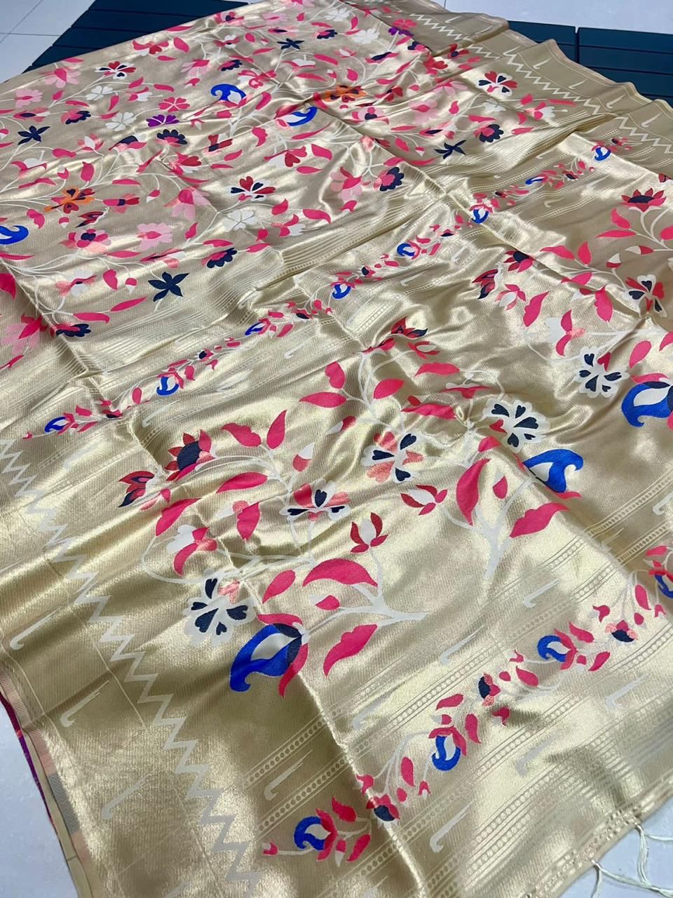 Kanjivaram Paithani Silk